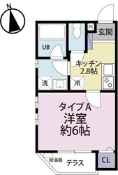 グランシャレ―堀切菖蒲園Ⅲの物件間取画像